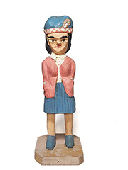 Thomas May Woman In Pink Sweater