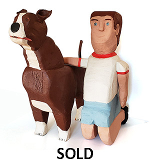 Murray Gallant Boy and Dog