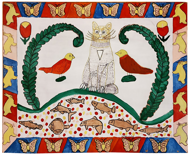 Joe Sleep Cat, Fish, Butterflies, Rabbits and Birds