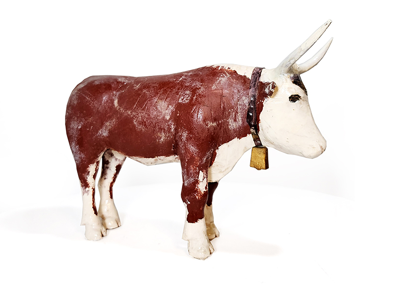 Percy Bezanson Cow With Bell