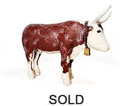 Percy Bezanson Cow with Bell