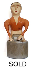 Charlie Tanner Woman At Wash Stand