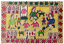Clarence Webster painting