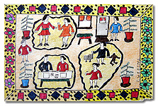 Clarence Webster painting