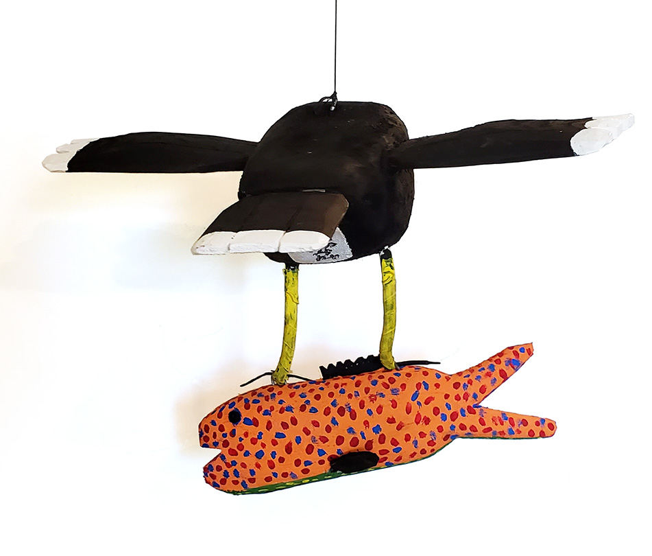 Peter Rafuse Eagle and Fish