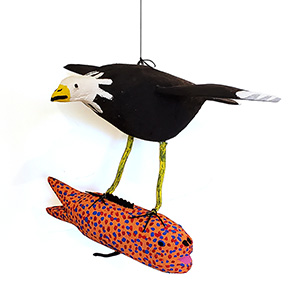Peter Rafuse Eagle and Fish