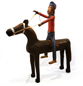 Ewald Rentz Horse and Rider