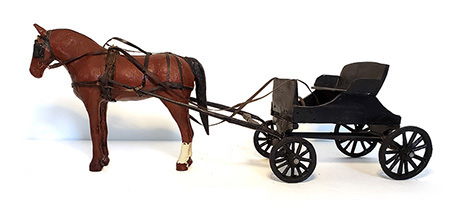 Percy Bezanson Horse and Wagon