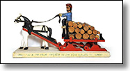 Quebec Log Wagon