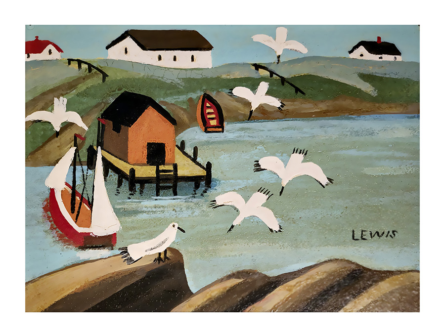 Maud Lewis Seascape