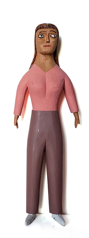Sulton Rogers Tall Woman in Pink Shirt