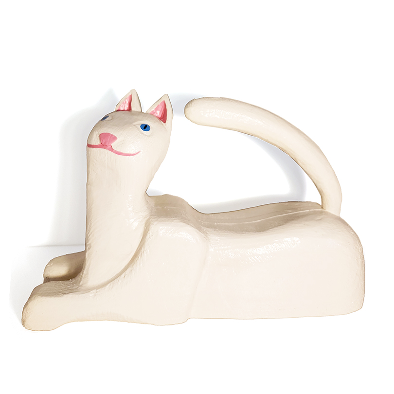 Barbie's White Cat