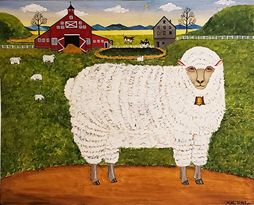 Gilles Pelletier White Sheep