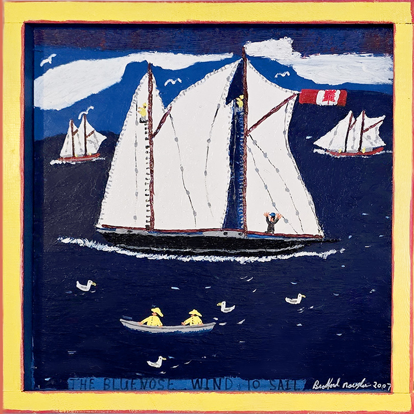 Bradford Naugler Bluenose Wind To Sail